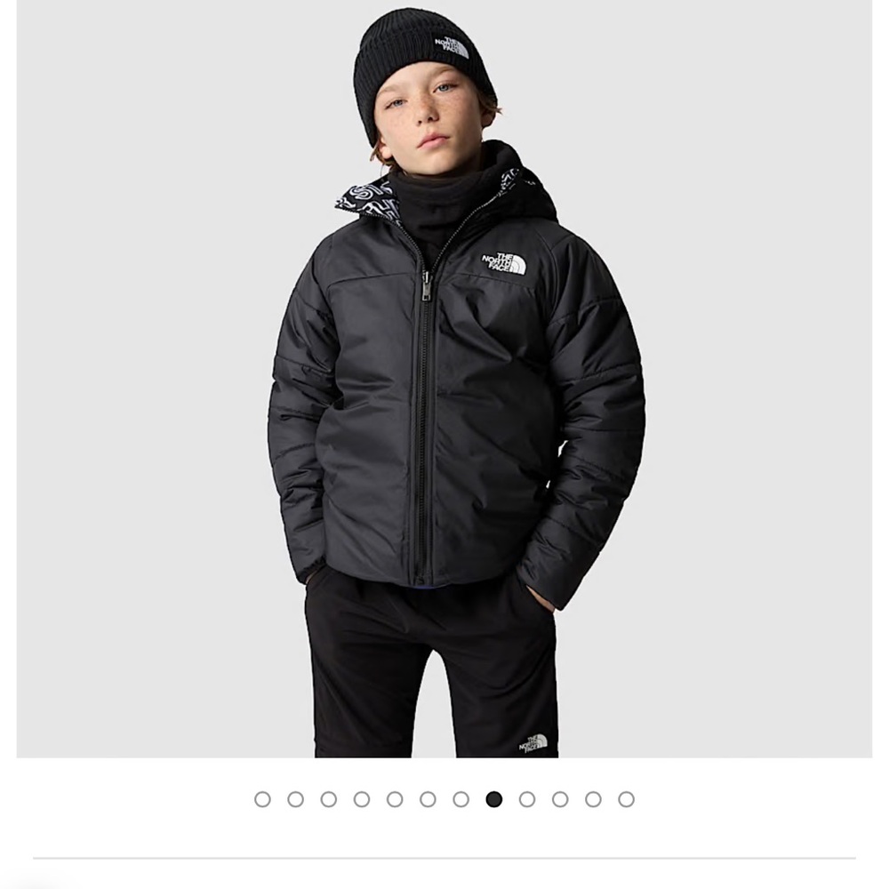 Boys reversible North Face Coat